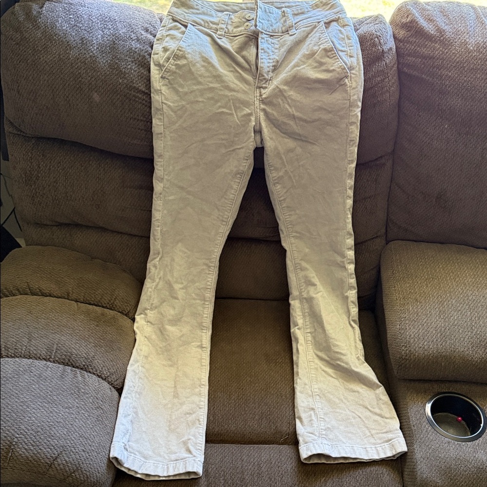American Eagle Outfitters Light Gray Pants